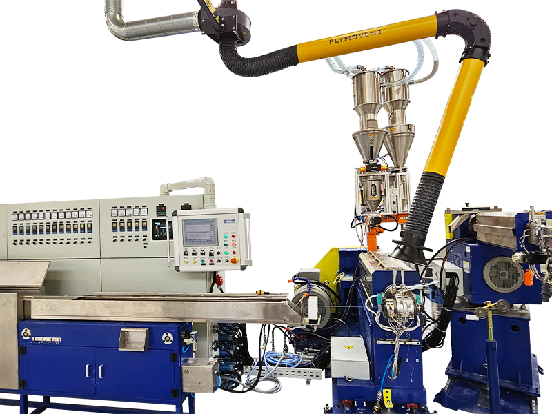 LSZH/XLPE/TPE/TPU Linie de extrudare a izolației firelor de miez