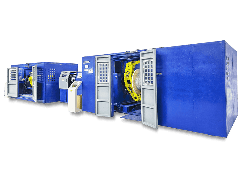 Mașină de răsucire unică cu cantilever tip split pentru utilizare grea (cabren extern și preluare cuplu)